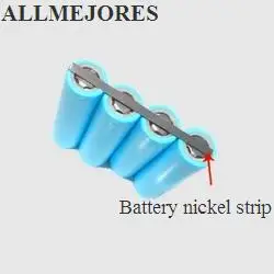 20pcs Batteriet Nikkel strip 10cm/kg Nikkel svejsetråd til 18650 Lithium Batteri pack forbindelse Tykkelse 0,1 mm