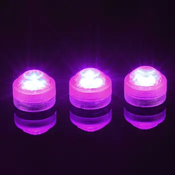 20pcs Bryllup Dekoration Fjernbetjening Dykkede LED Te Tabel Mini-Light Med Batteri Part Forsyninger Jul Vase Nye År