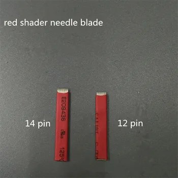 20Pcs/Masse Blandet Øjenbryn Tatovering Nål Blade PCD Microblading 12 Eller 14 Skrå Nåle Til 3D-Broderi Manuel Tatoveringer Pen Maskine