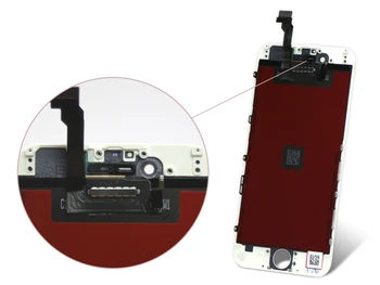 20PCS/MASSE Til iPhone 6 LCD-Skærm AAA Med Touch Screen Digitizer Assembly 6G For iphone Skærm Sort&Hvid Mobiltelefon Dele