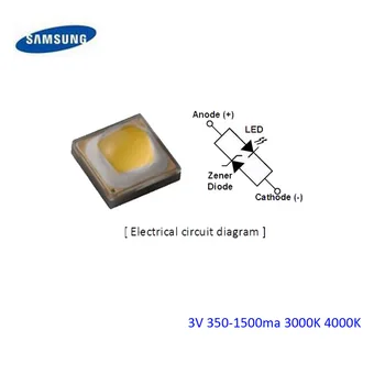20PCS Original Samsung 3W SMD LED Diode 3V 700ma 3000K 4000K Tilbud, Hurtig Forsendelse Via Regisitered Air Mail