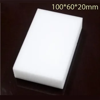 20pcs/set 100*60*20mm Magic Melamin Svamp Multi-funktionel Rengøring Viskelæder Svamp Uden Emballage Taske