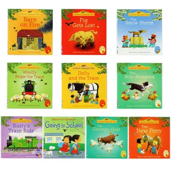 20pcs/set 15x15cm Bedste billedbøger For Børn Og Baby Berømte Historie engelsk Tales-Serien Af Barnets Bog