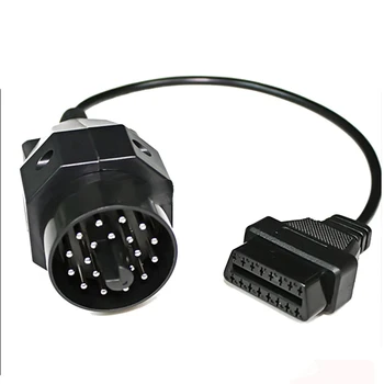 20pin Adapter Værktøj kabel Til bmw 20 pin han TIL 16PIN Kvindelige OBD2 Kabel Bil Auto Diagnostiske Stik