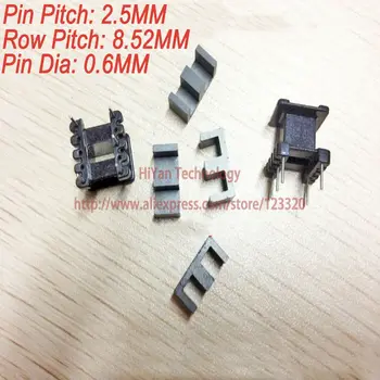 20sets/masse EE13 PC40 Ferrit Magnetisk Kerne og 3 Pins + 2 Pins Top Entry-Plast Spolen Tilpasse Spænding Transformer