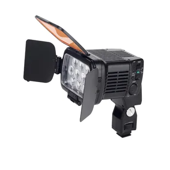 20W 10 LED Dæmpbar Løbende Lampe Lys LBPS-1800 for Videokamera Video Kamera DSLR DV