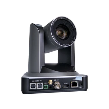 20X Optisk Zoom PTZ IP-WIFI Streaming Video Audio Kamera RTMP RTSP Onvif Samtidig med HDMI-og 3G-SDI Output Sølv Farve