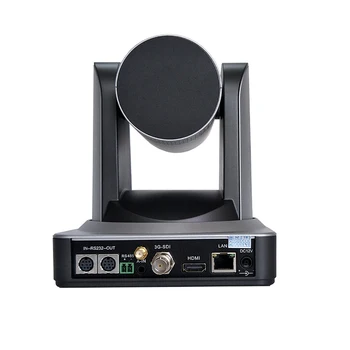 20X Optisk Zoom PTZ IP-WIFI Streaming Video Audio Kamera RTMP RTSP Onvif Samtidig med HDMI-og 3G-SDI Output Sølv Farve