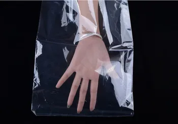 21*30cm Heat Shrink Wrap Film Fladskærms PVC Tasker Varme Shrinkable Opbevaring Poly Pose For Kosmetiske Gave Indpakning Klar Plast Emballage