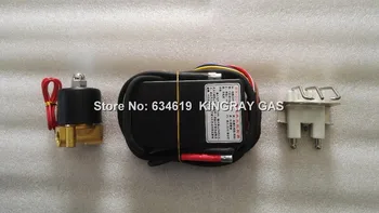 220-240V gas tænding-kontrol enhed med gnister ignitor&magnetventil, puls black box auto gas lighter modul til ovn