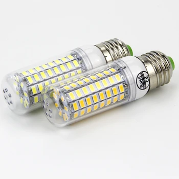 220V 240V høj lysstyrke LED pære E27 SMD5730 LED Corn Light Lampada 24/36/48/56/69LEDs lampe Søgelyset for Lysekrone Lys