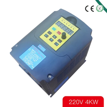220V 4KW frekvensomformer med Variabel Frekvens Converter 4kw inverter til Vand Pumpe Motor 220v 1-faset indgang 3-faset AC-Drev