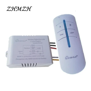 220V Digitale Trådløse Fjernbetjening Switch 1 2 3 4 Måder Væggen Intelligente Anti-forstyrrelser Fjerntliggende Transmitter Til Loft Lys