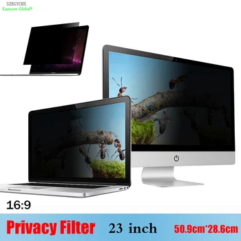 23 tommer Privacy Filter Anti-glare skærm beskyttende film ,SZEGYCHX Til Bærbare 16:9 Bærbar 50.9 cm*28.6 cm