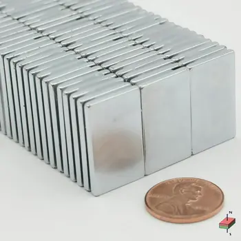 24-240pcs NdFeB N42 Blok 25x15x2 mm Rektangel Stærk Plade Neodym Magneter af Sjældne Jordarters Magneter NiCuNi Belagt