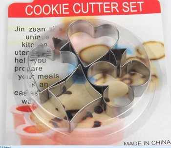 2458 Spejlæg mould DIY model manuel kiks, kage form for type bage kage poker hånd cookie cutter sæt