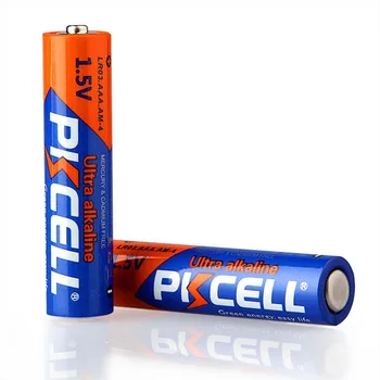 24Pcs PKCELL1.5V-LR6 AA Alkaline Batteri AM3 Batterier+24Pcs LR03 AAA Alkaline Tør-Batterier 1,5 V 3A AM4 Batteri