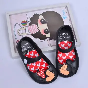 25 style modeller Børn jelly sandaler 2017 forår sommer nye tegnefilm kvindelige prinsesse sko Butterfly Knude baby girls sandaler