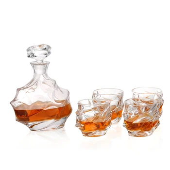 #25 Whisky Glas 1 Sæt 1 Stk Glas Flaske Sandfang 750 Ml UPS Express 6 Stk Glas, Kop Høj Kvalitet værdiboks
