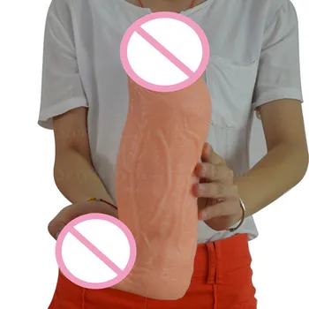 27,5 cm Kæmpe Stor Dildo Super Stor Pik Sex Legetøj Til Kvinder Store Dong Realistisk Penis Kvindelige Anal Masturbator Erotisk Sex Produkt
