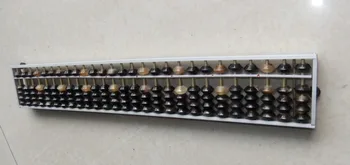 27 kolonne Høj kvalitet aluminium Abacus med OX horn perler, Kinesiske soroban Redskab I Matematik-Undervisning for studerende XMF019