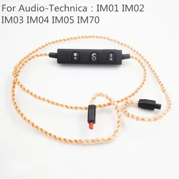 28 core ren kobber flettet ledning, Bluetooth headset-adapter interface For ue tf10 For Shure mmcx se215 Fjende Sennheiser ie80 im10