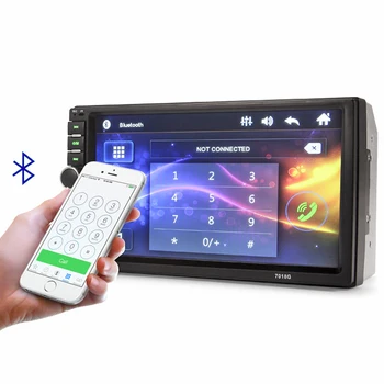 2din Bil-Radio, Video, Multimedie-Afspiller+GPS Navigation+Kamera Kort 7