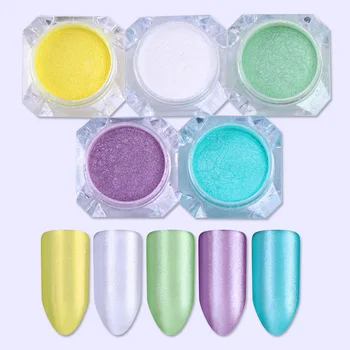 2g Spejl Perle Pulver Shimmer Havfrue Søm Glitter Pigment DIY Glitter Pulver, Støv Tips Dekoration