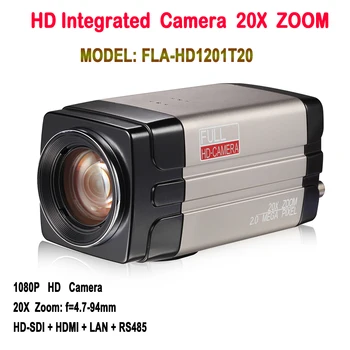 2MP Kommunikation HD Industrielle Kamera 20X Zoom Med HD-SDI-IP-HDMI-Udgang Til Ekstern uddannelse, undervisning og optagelse,Retten