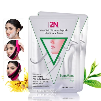 2N face lift slankende bælte ansigtsmaske bandage bælter til kvinder + slank patches v opstrammende slankemidler ansigtspleje til vægt bælte