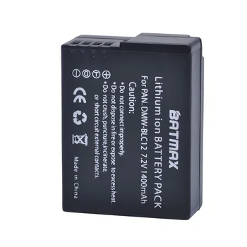 2Pack DMW-BLC12,BLC12E,BLC12PP,BLC12 Batteri+Dobbelt Oplader/USB-Kabel til Panasonic Lumix FZ1000,FZ200,FZ300,G5,G6,G7,GH2,DMC-GX8