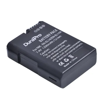 2pc EN-EL14 DA EL14 EL14A Genopladeligt Li-ion Batteri + LED-Dual USB Oplader til Nikon ENEL14 d5300 d5200 d5100 d3100 d3200 P710