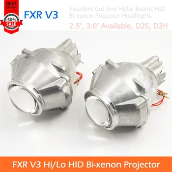 2stk Af FXR V3 Gen3 HID Bi-xenon projektorens Linse Forlygter Med Fremragende Skære-linje For Alle Biler, Eftermontering Og Styling