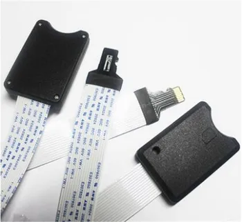 2stk-DEBROGLIE TF TF / TF micro SD-kort Flex-Extension kabel Extender Adapter læser bil GPS mobil Hukommelseskort Extender