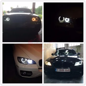 2STK for BMW Angel Eyes Luz Cree Chips LED 2x40 W H8 para BMW E60 E61 E63, E64 E70 X5 X6 E71 E82 E87 E89 E90 E91 E92 M3 Z4