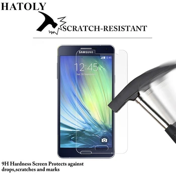 2STK Hærdet Glas Til Samsung Galaxy A5 Skærm Protektor til Samsung A5 Film Til Samsung Galaxy A5 Glas HATOLY