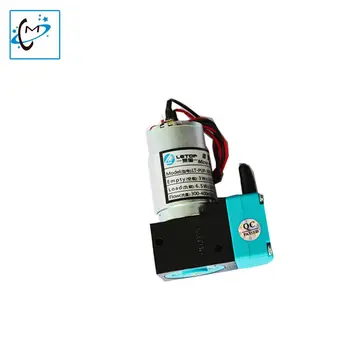 2stk/masse engros-24 V 7W solvent blæk pumpe til gongzheng iconteck allwin inkjet printer micro Flydende luft blæk pumpe