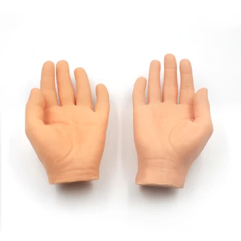 2stk/Masse Syntetisk Hånd Tatovering Praksis Skind Silikone Falske Hånd for Både Lærling & Erfaren Tatovør