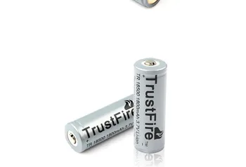 2stk/masse TrustFire TR 18500 1800mAh 3,7 V Genopladelige Beskyttet Batteri, Kamera, Lommelygte Lommelygte Batterier med PCB
