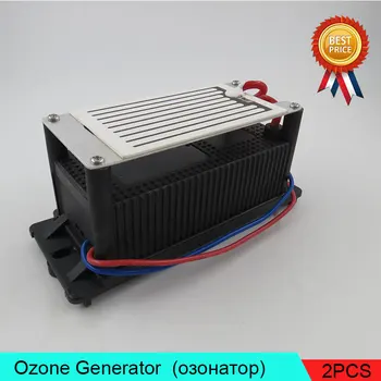 2STK/Meget Lav Energi Ozon Generator Deodorizer 3,5 g (3500mg) Luftrenser Sterilisator Luft Lonizer let Lave Energi
