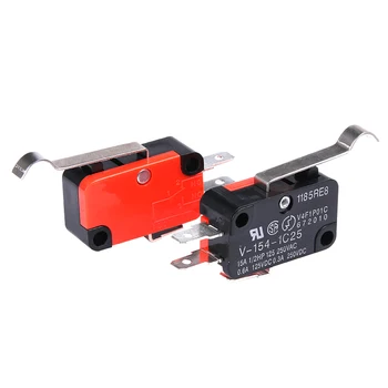 2STK V-154-1C25 15A Micro Limit Switch Knap SPDT Momentan Snap Handling Inching switch