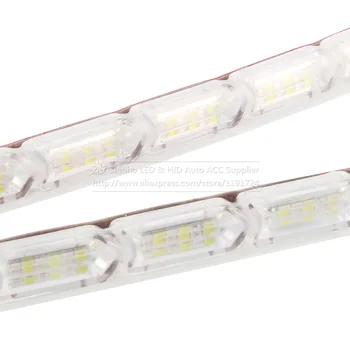 2STK Vandtæt Fleksibel LED Strips Lys Nye Ankomst DRL Kørelys i Sequentil Flow Style Rutschebane forlygter