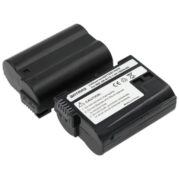 2X EN-EL15 DA EL15 ENEL15 Kamera Batteri +LCD-USB-Oplader til Nikon D600 D610 D600E D800 D800E D810 D7000, D7100 d750 V1 MH-25