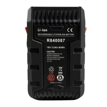 2x Høj Kvalitet, Nyeste 18V 5000mAh Li-ion batteri til RIDGID R840083 CS0921 R84008 AC840084 L1830R For AEG-Serien Batteri