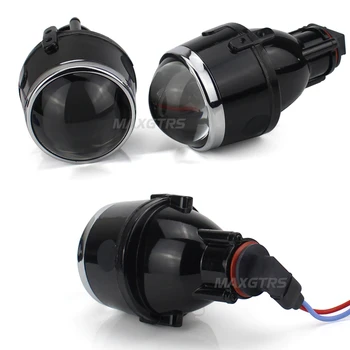 2x Universal HID Bi-xenon tågelygter projektorens Linse Kørsel Lamper til Eftermontering Til Ford/ Honda CRV Fit/ Subaru/ Renualt/Suzuki Swift
