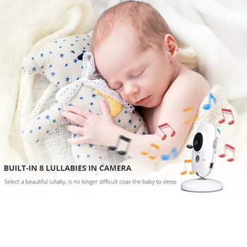3,2 Tommer Baby Monitor Trådløs Video Farve Baby Barnepige Sikkerhed Kamera Baba Elektroniske Night Vision Temperatur Overvågning