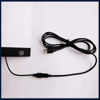 3,5 mm Ultratynde USB-A4 LED Dæmpbar Kunst Telefax tegnebrættet lyskasse Pad Tegning Tablet LED Opsporing Maleri yrelsen