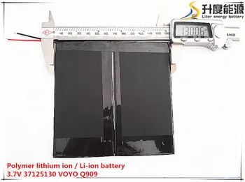 3,7 V,12000mAH,[37125130] Polymer lithium-ion / Li-ion batteri til tablet pc ,sanei,,ainol,pipo