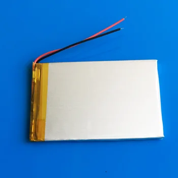 3,7 V 3000mAh 405585 lipo lithium polymer genopladeligt batteri li-ion for GPS-navigator, DVD-PDA PAD power bank e-bog kamera