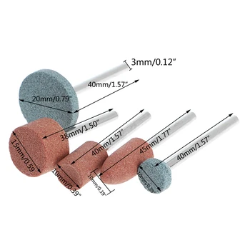 3 mm Skaft Diameter slibeskive Hoved for DIY-Slibning/Polering af Træ/Psykisk/Skimmel Elektriske Mini Sliber el-Værktøj Acces-W310